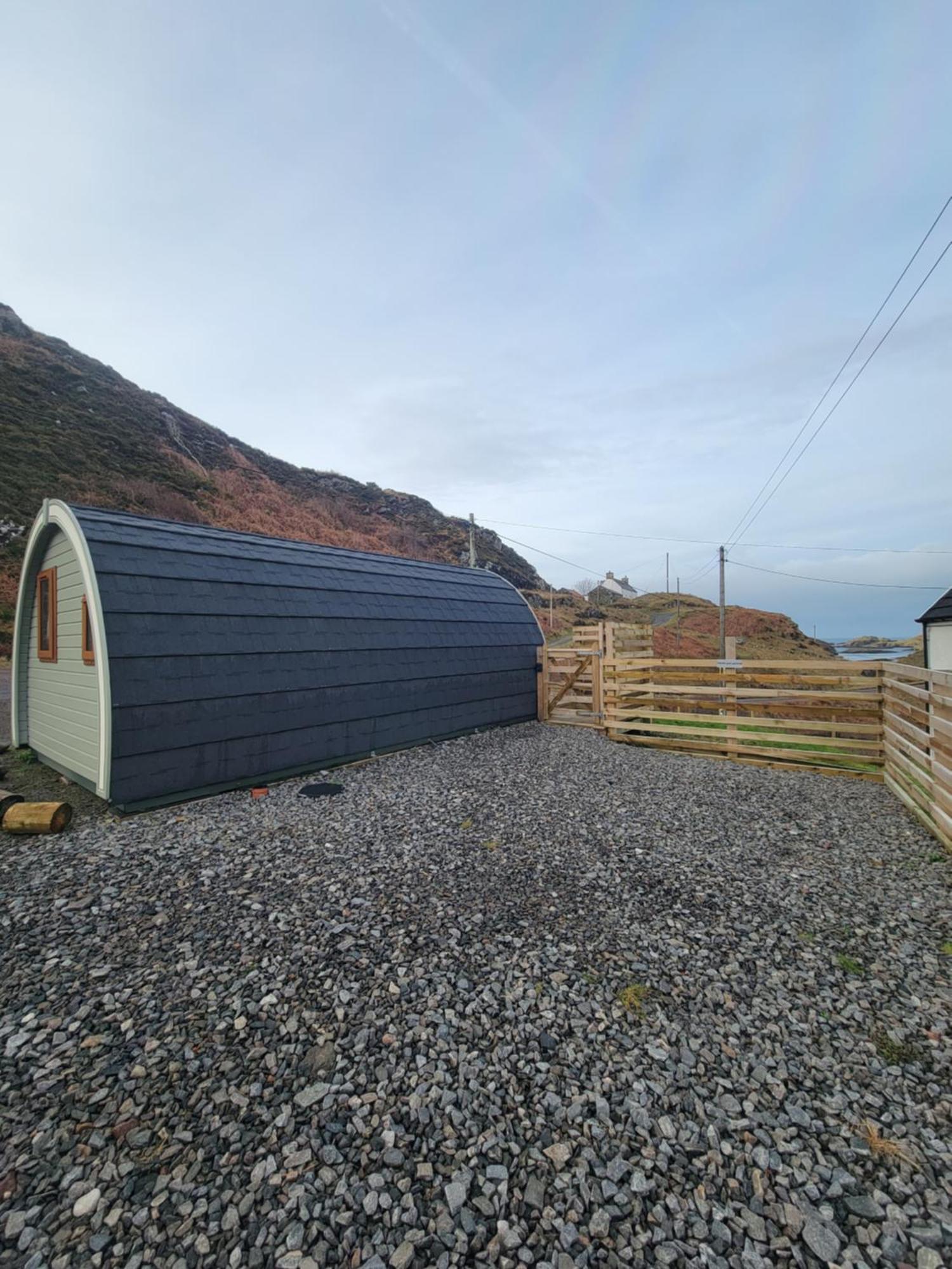 Handa Pod In Scottish Highlands. Villa Scourie Exterior photo